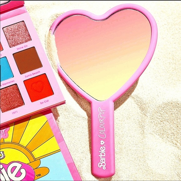 Colourpop x Malibu Barbie Full Size Hand Mirror - Picture 6 of 8